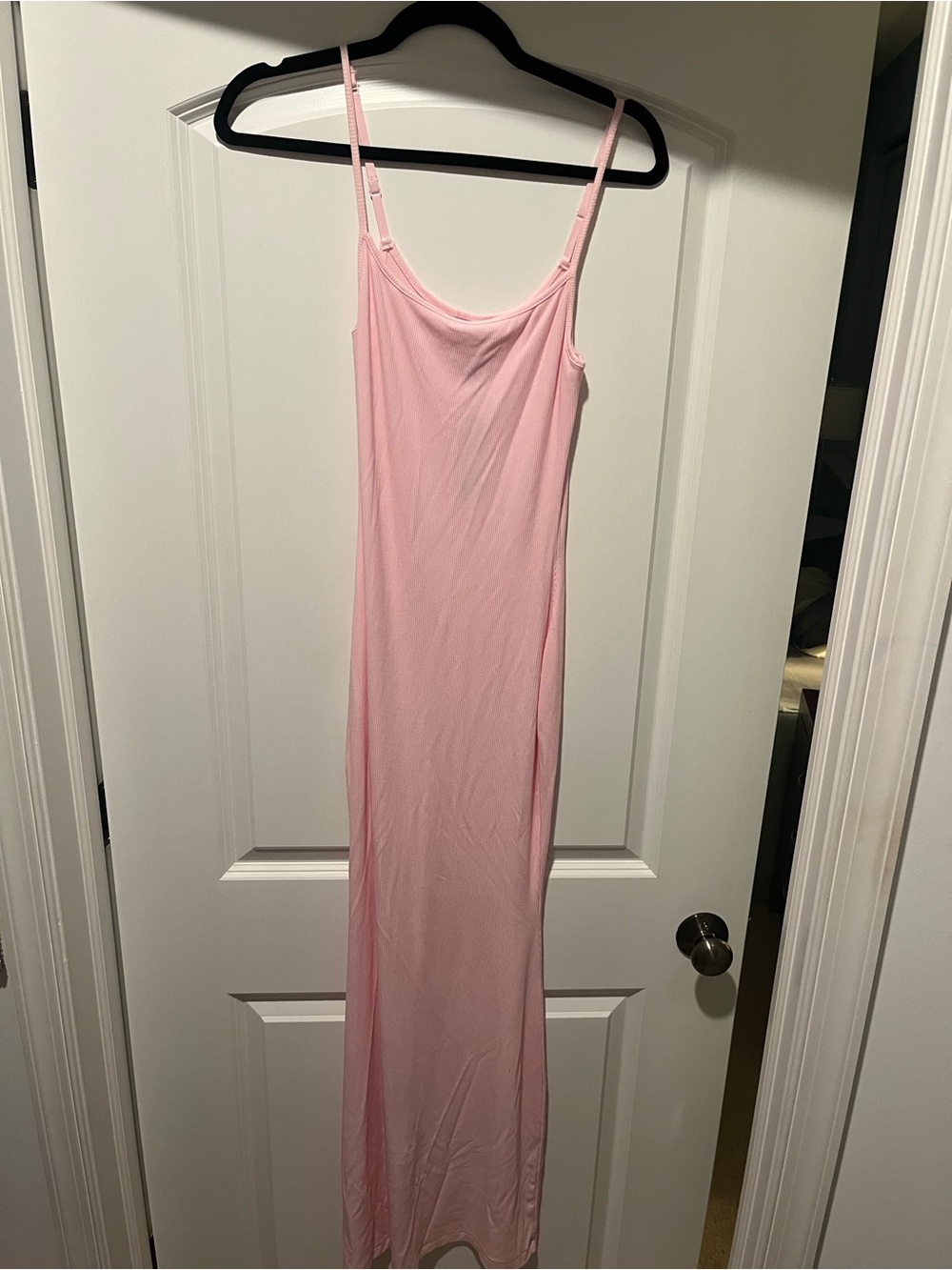 Skims Pink Long Dress